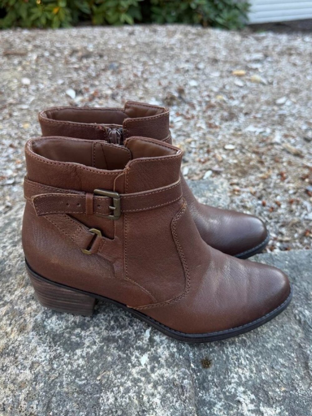 Naturalizer Brown Ankle Boots Size 7.5 🤎